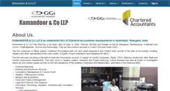 Desktop Screenshot of komandoorco.com
